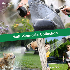 Restmo pet-shower compatible nozzle helps bathe pets with ease.