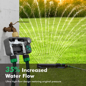 Restmo soaker hose compatibility supports efficient garden irrigation