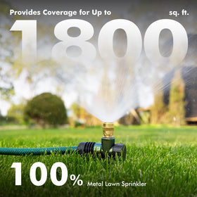 Restmo sturdy metal spike ensures stable watering during windy conditions