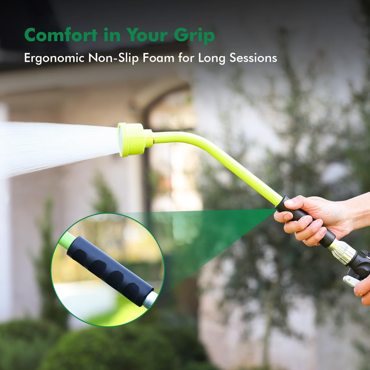 RESTMO wand standard 3 4 garden hose thread for easy compatibility