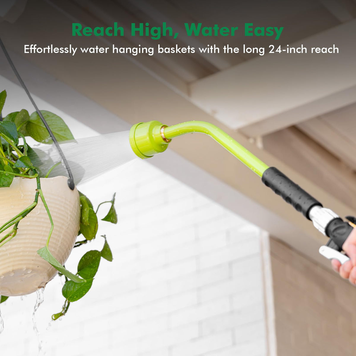 RESTMO wand foam grip offers comfortable handling during long watering sessions