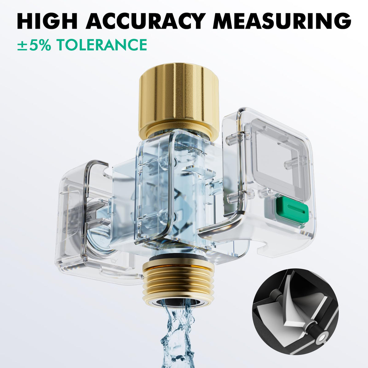 Restmo hall sensor delivers accurate measurement and precise calculations.