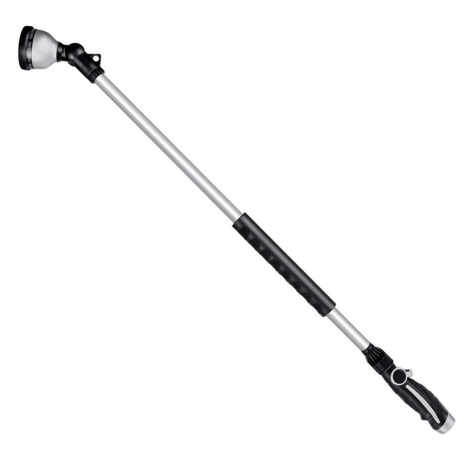 Restmo 36-inch watering wand reaches hanging baskets and tall plants with ease.