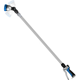 Restmo watering wand with extendable tube reaches hanging baskets and tall shrubs