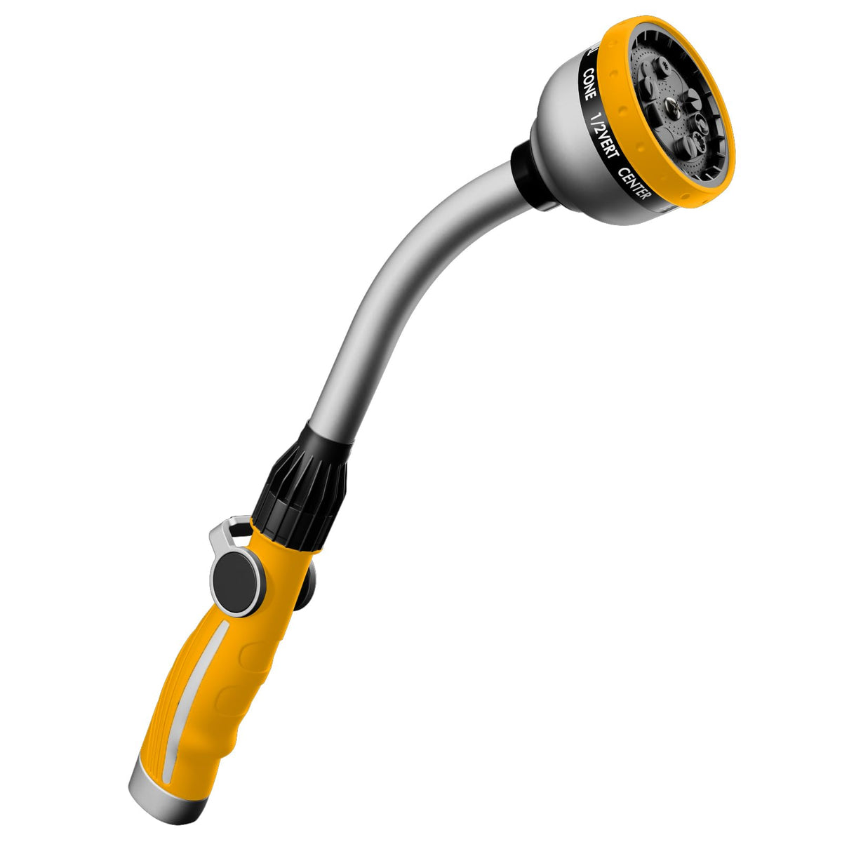 Restmo heavy-duty 15-inch watering wand with durable metal construction.