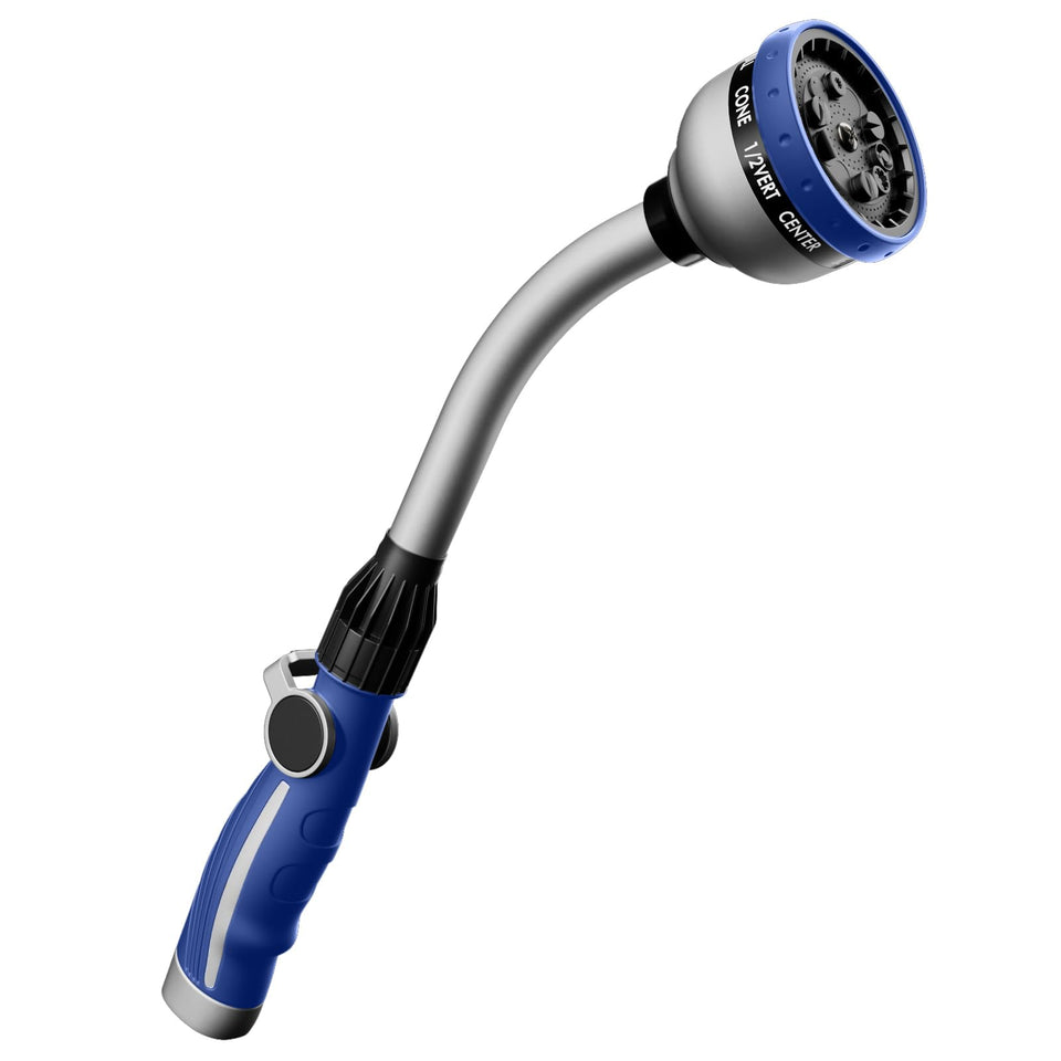 Restmo heavy-duty watering wand with 15-inch reach for durable garden spraying.