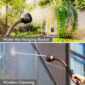 Restmo Watering Wand zinc-alloy construction for rugged daily use