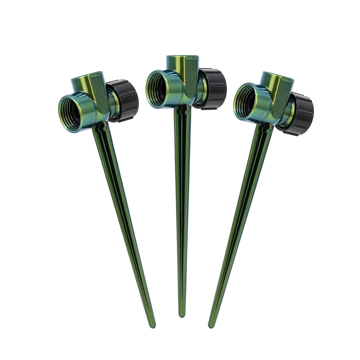Restmo zinc alloy lawn sprinkler base stake keeps sprinklers stable on turf