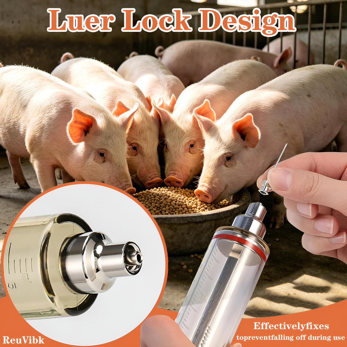 ReuVibk 5-gear dosing dial for precise vaccine administration