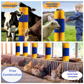 REVAXUP fencing protection feature helps reduce rubbing damage around pen and trees.