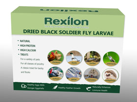 Rexilon larvae batch showcases premium quality and processing