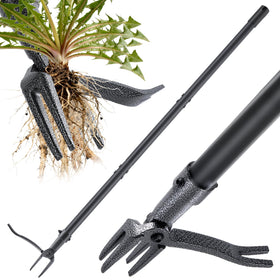 RexWeed stand-up weed puller tool promotes back-friendly upright use