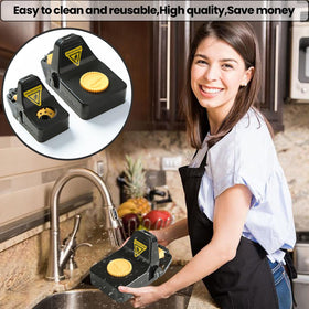 RGBRW mouse trap trigger highlights a sensitive plate for reliable catches.