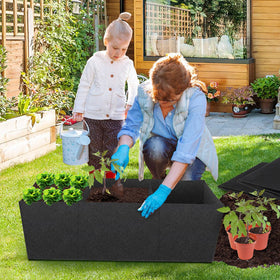 RGJ plant bed setup highlights versatile use for vegetables flowers and herbs