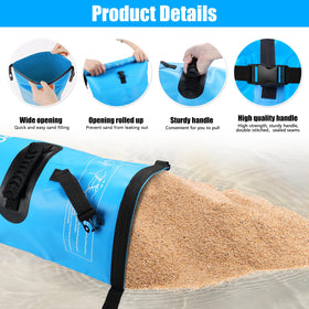 RGJ 500D PVC durable mesh construction for long-lasting pool weights