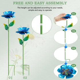 RGJ Bee Watering Station features U-shaped stake for stability