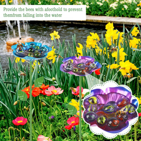 RGJ bee watering station water-for-bees-butterflies supports pollinators in outdoor spaces.