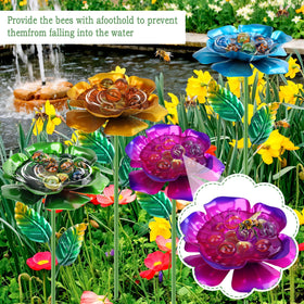RGJ Bee Watering Station suitable for water or nectar feeding outdoors