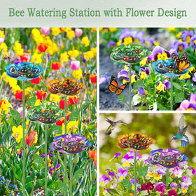 rgj easy-install bee water station for quick outdoor decorating