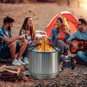 RGJ outdoor-ready spark screen suits patios, camping, and beach setups.