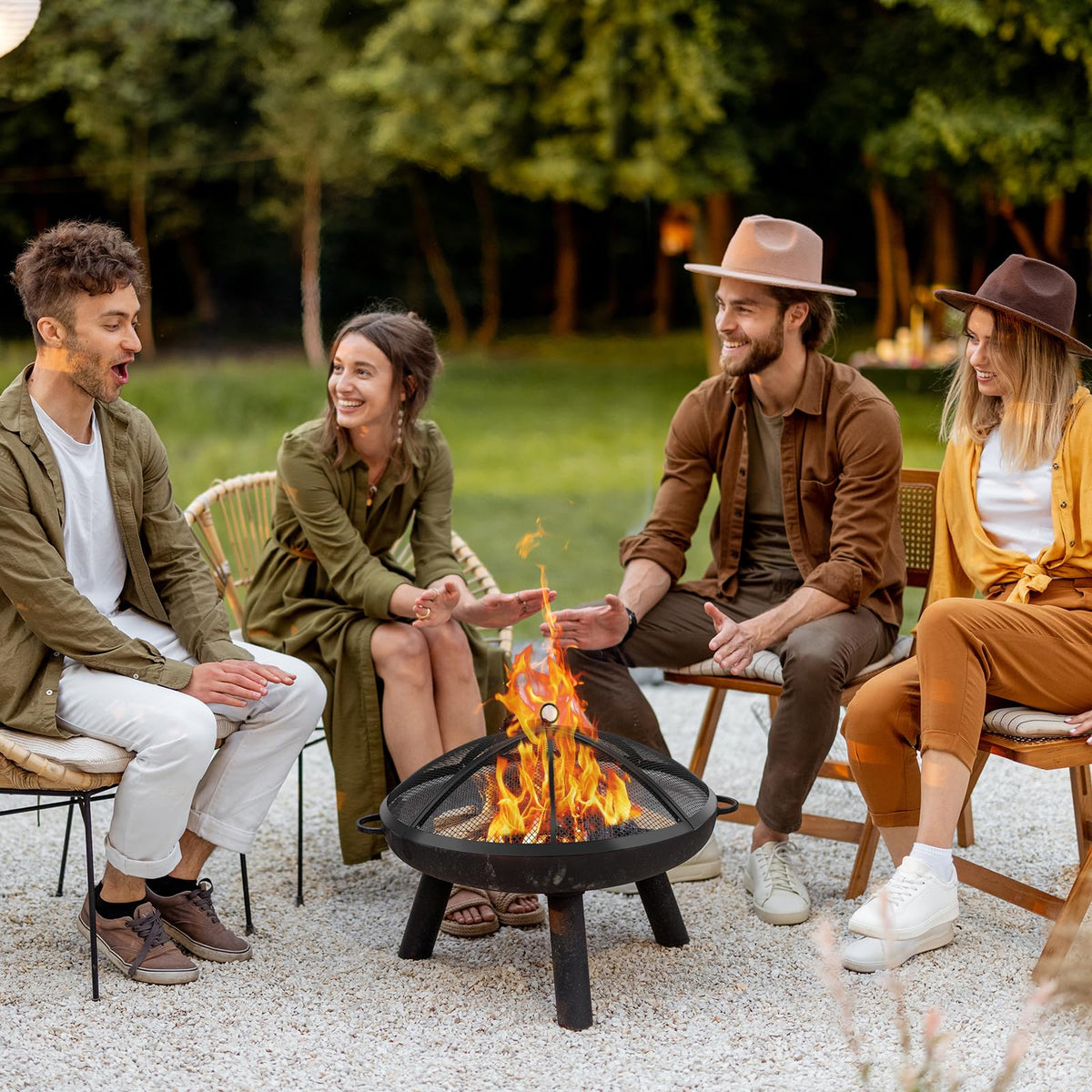 RGJ compact design reduces sparks and debris near seating.
