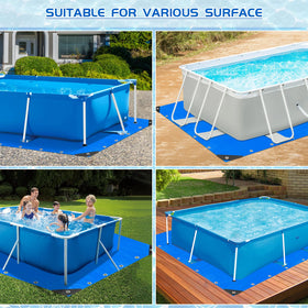 RGJ pool liner pad foldable design makes storage simple after outdoor use.