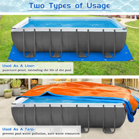 RGJ pool liner pad supports multiple shapes and sizes for flexible pool setups.