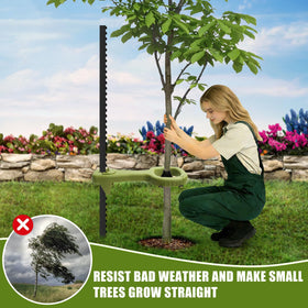 RGJ tree supports reusable PP material for eco-friendly garden protection