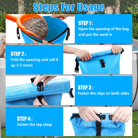 RGJ weights fit most pool steps for versatile above-ground pool compatibility