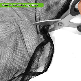 RGQSUN 40D polyester garden netting combines durability with easy daily care