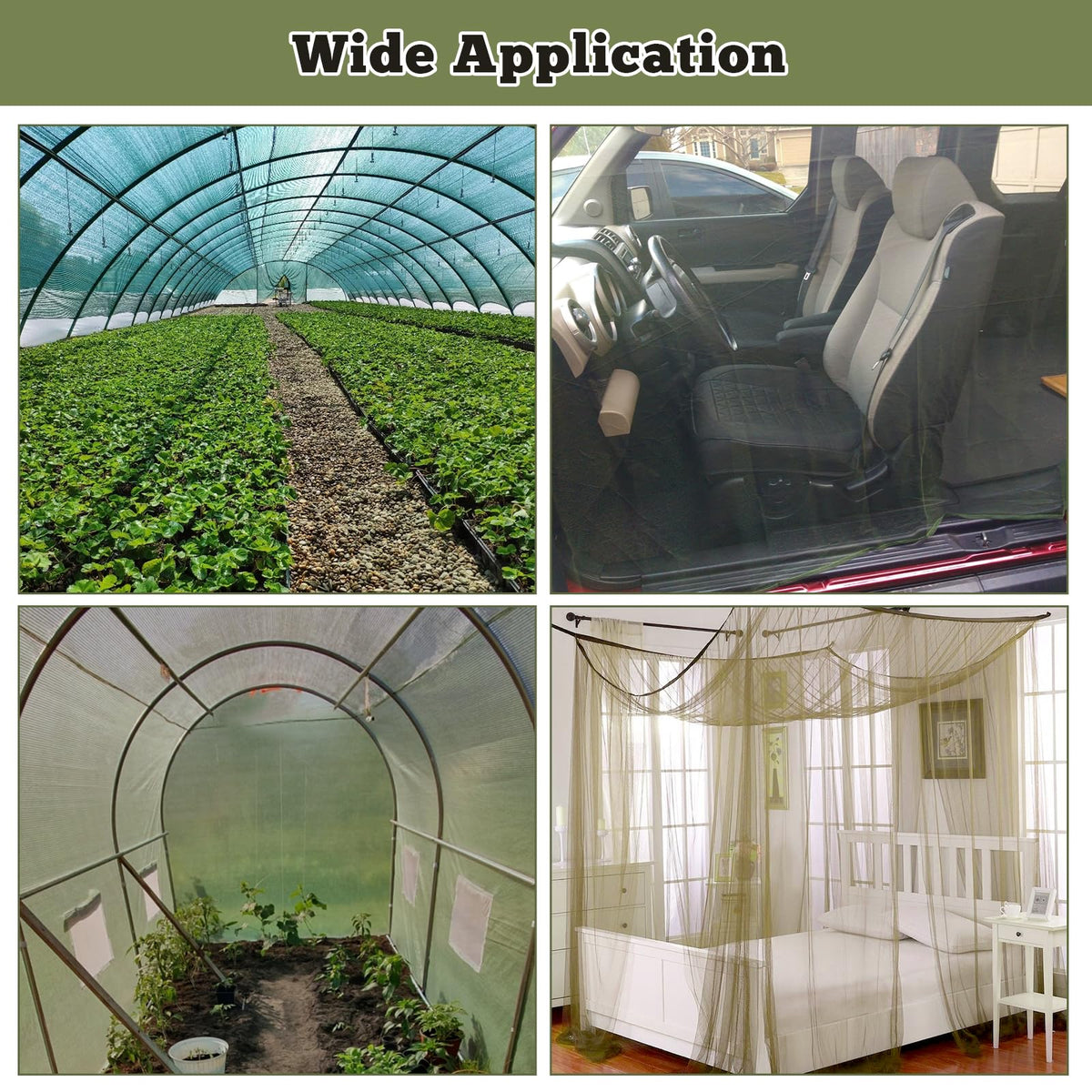 RGQSUN DIY-friendly netting suitable for costumes, decor, and seasonal displays