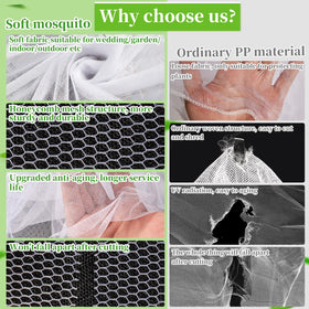 RGQSUN versatile indoor and outdoor use for gardens, patios, gazebos, and more.