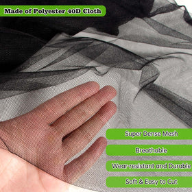 RGQSUN plant-protection mesh reduces insect and bird disturbance outdoors