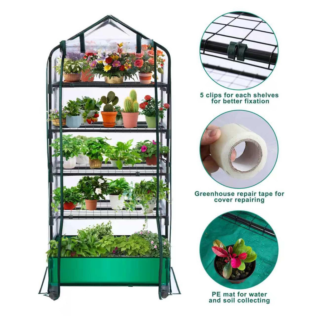 RHAHA heavy-duty zipper door for easy access and airflow control