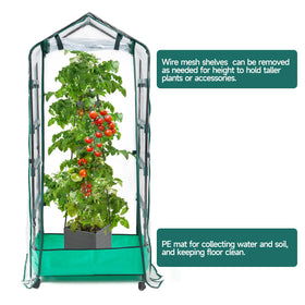 RHAHA portable greenhouse designed for indoor and outdoor use with wheels