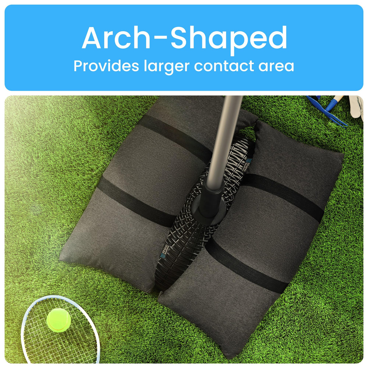 Rhino BaseMate versatile sandbags for outdoor stability