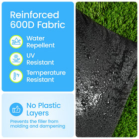 Rhino BaseMate dual-end openings allow mess-free filling
