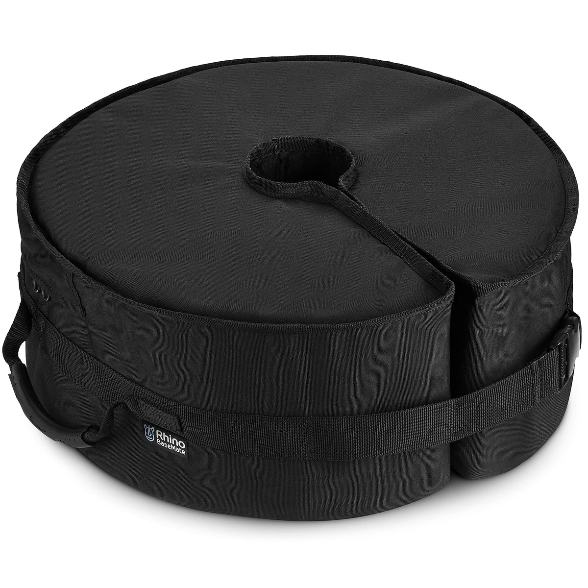 Rhino BaseMate 18-inch umbrella base with side-slot opening for easy setup