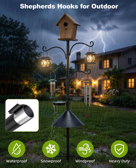 Easy-install Rhino Valley pole stand with adjustable height options.