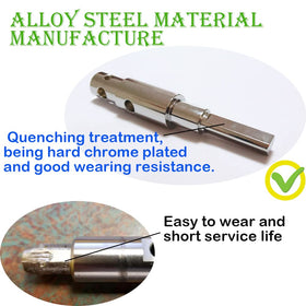 RHKING adapter shows inner diameter compatibility for 3/4 and 7/8 inch shafts.