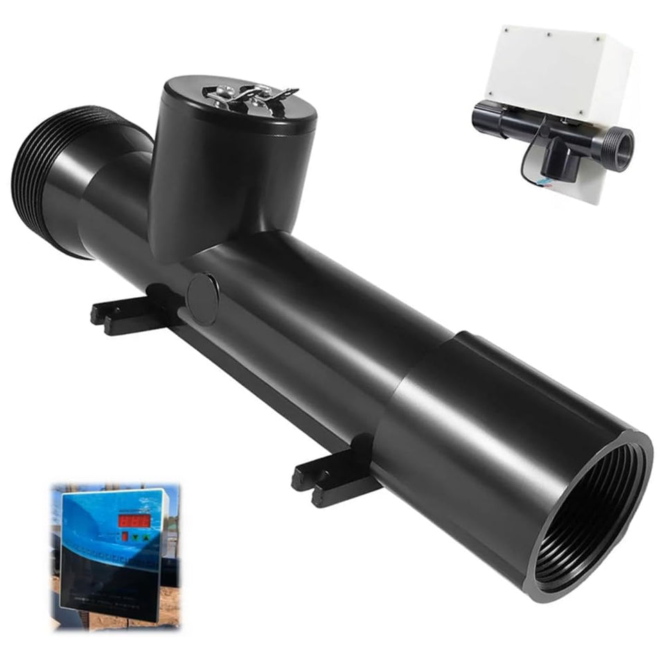 RHUTQP pool ionizer 4CH4002-R chamber enhances water clarity