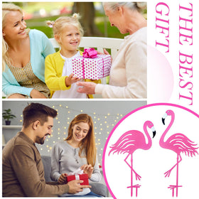 Riakrum outdoor flamingos create a welcoming garden focal point.