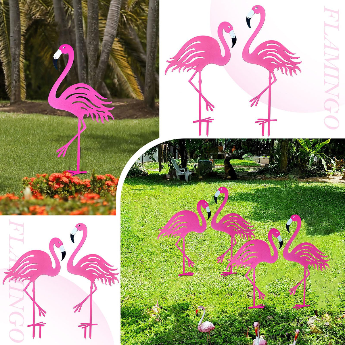 Riakrum yard decor enhances party ambiance with whimsy.