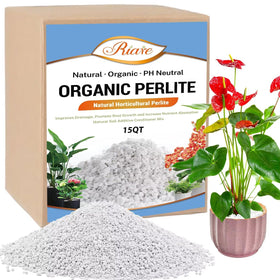 Riare 15 Quarts Organic Perlite bulk improves soil drainage and aeration
