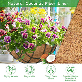 Riare 4-pack 14-inch round liners offer long-lasting strength.
