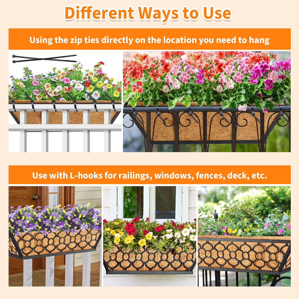 Riare black powder coated iron frame resists rust in outdoor settings.