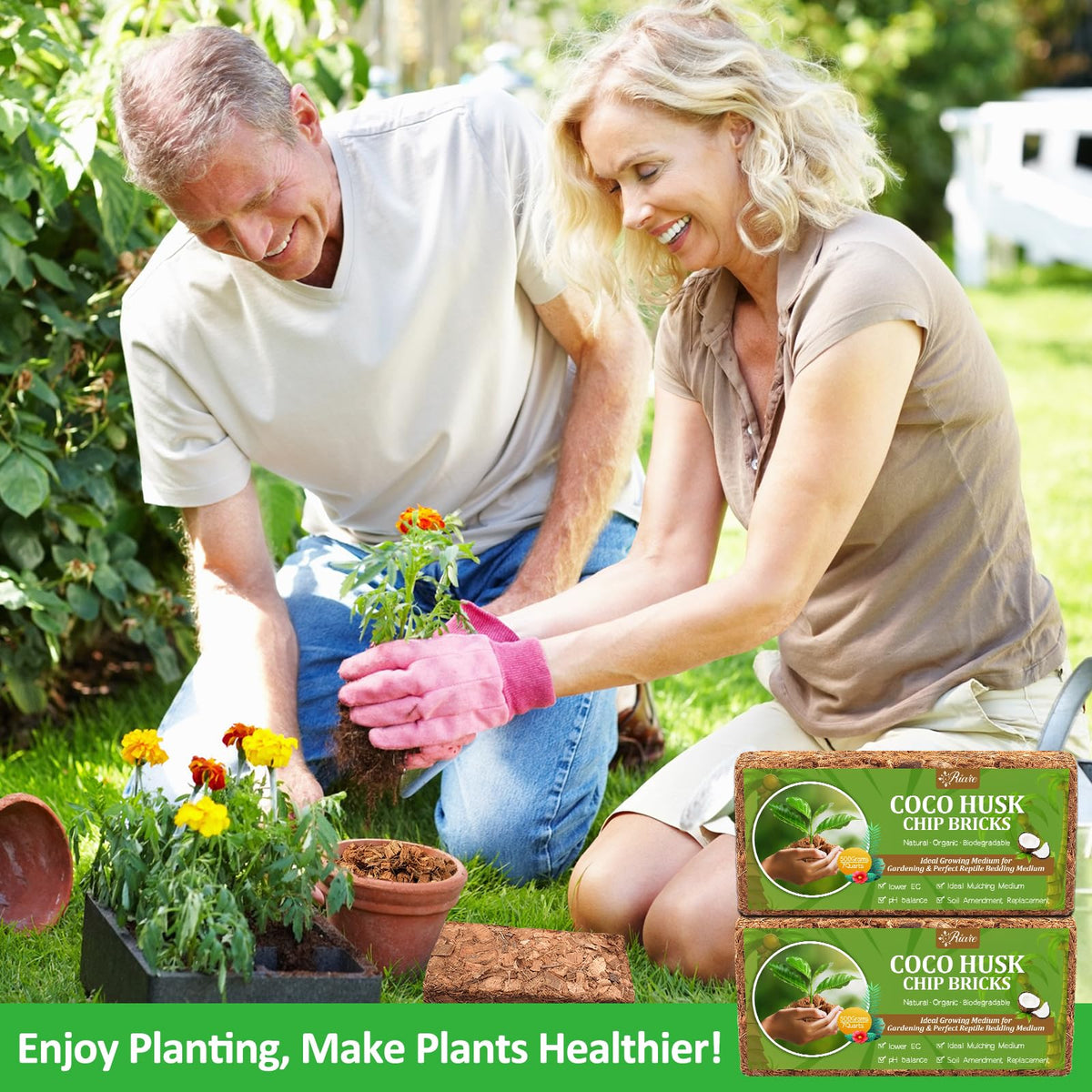 Ideal for orchids and mixed soils in pots and beds.