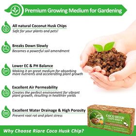 Breathable coconut fiber promotes healthy root oxygen.