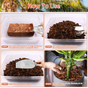 Riare Coco Husk substrate improves water retention while staying breathable.