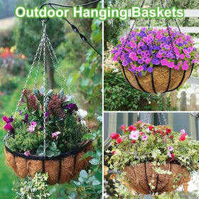 Riare coco liner in decorative setup for home gardens or events